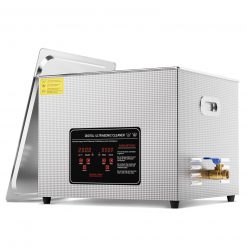 Relioworks 15L Ultrasonic Cleaner 360W – With Digital Timer and Heater, LED Display, 30-Min Timer for Jewelry & Dental Tools