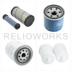 Alternative view of Relioworks Maintenance Filter Kit HH150-32430 / K1211-82320 / 12581-43012 / HHK20-36990 – For Kubota BX23S, BX1880, BX2380