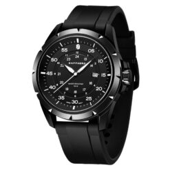 Men's Analog Watch - 24cm Stainless Steel Strap, Chronograph, Water Resistant