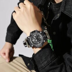 Alternative view of Anadigi Sport Men's Watch 48mm - Luminous, Alarm, Temperature Gauge