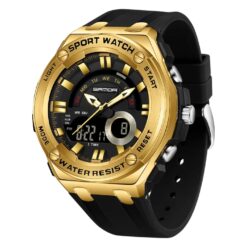 Anadigi Sport Men's Watch 54mm - Alarm, Water Resistant