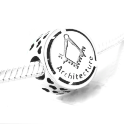 Architecture Charm 925 Sterling Silver - Architect Charm