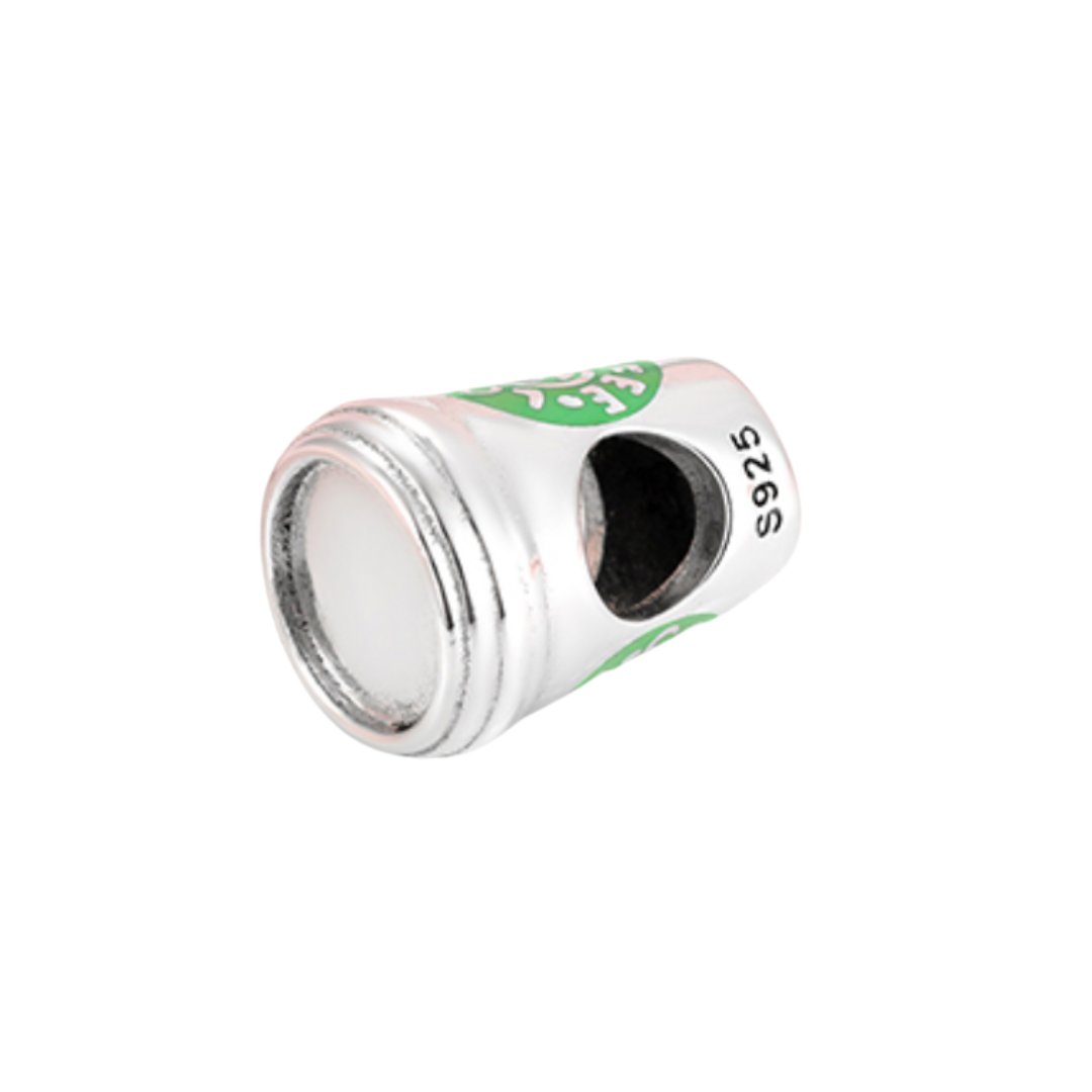 Love Coffee Cup Java Charm 925 Sterling Silver - Image 3
