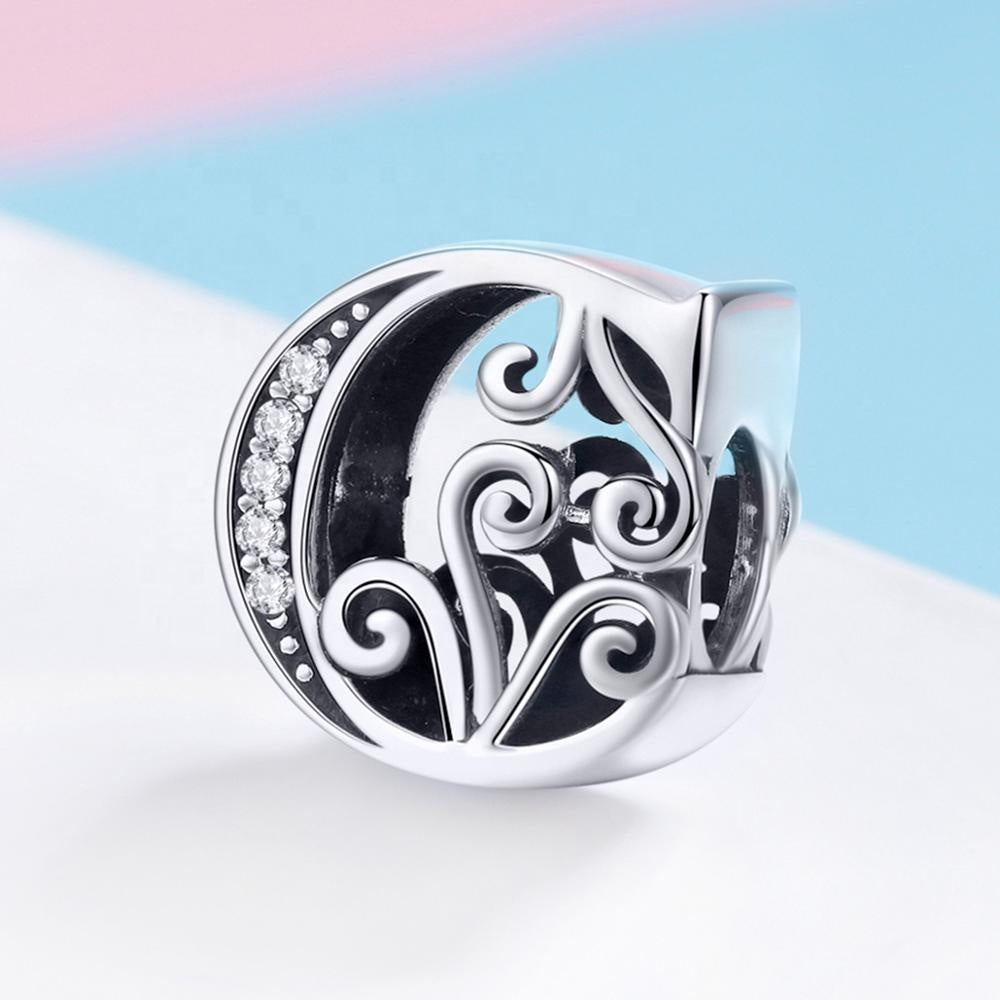 Letter C Initial Alphabet Charm - Image 3