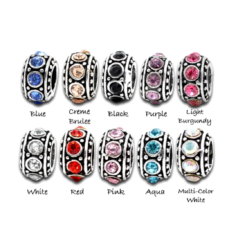 Alternative view of Sparkle Spacer Charm