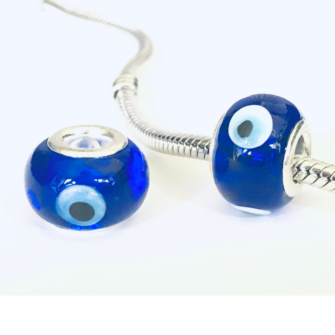 Evil Eye Glass Charm - Image 3